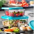 Стъклени кутии и купи за съхранение и пренос на храна