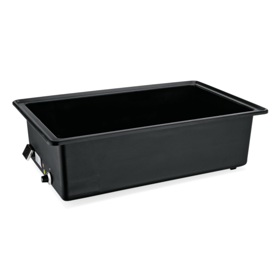 Електрическа полипропиленова водна баня за Бен Мари, GN1/1, 56x36x16см, 1850W/50Hz, 230V, правоъгълна - WAS