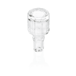 Резервна стъклена капачка за бутилка за зехтин / олио и оцет, h16см - WAS