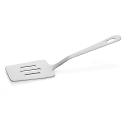 Иноксова решетъчна шпатула, 30см (основа - 11,5x8см), Kitchen Tool 2180 - WAS