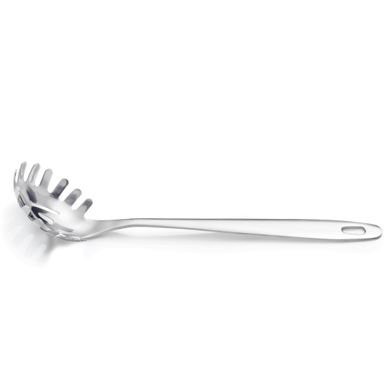 Иноксов черпак за спагети / паста, 29,5см (основа - 7x6см), Kitchen Tool 1879 - WAS