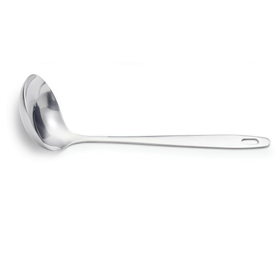 Иноксов черпак за супа, ф9см, 28см, Kitchen Tool 1879 - WAS