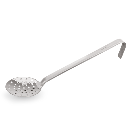 Иноксова решетъчна лъжица, ф10см (дръжка - 21см), Kitchen Tool 2085 - WAS