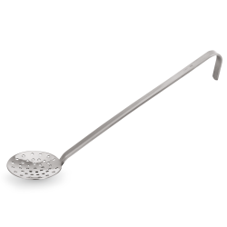 Иноксова решетъчна лъжица, ф20см (дръжка - 44см), Kitchen Tool 2085 - WAS