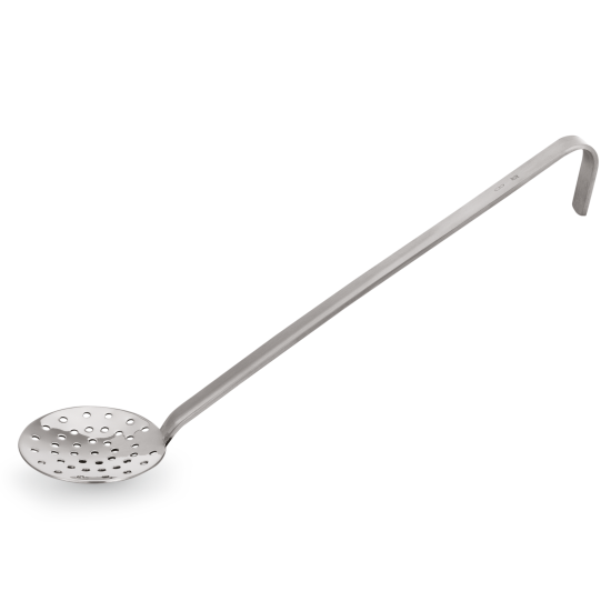 Иноксова решетъчна лъжица, ф10см (дръжка - 32см), Kitchen Tool 2085 - WAS