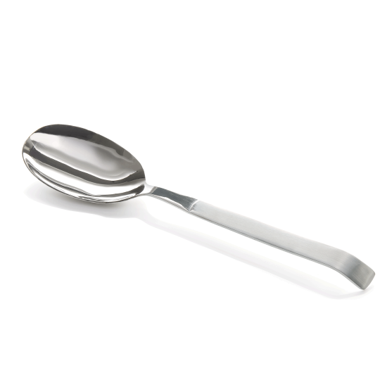 Иноксова лъжица за сервиране, 26см (основа - 9x5,5см), Kitchen Tool 2160 - WAS