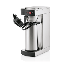 Електрическа иноксова кафемашина, 2,2л, 36x19,5x52,5см, 1.900W/50~60Hz, 230V, 7,4кг - WAS