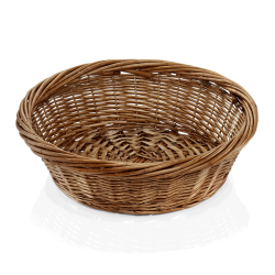 Панер, бамбук/върба, кръгъл, ф43см, h13см, Basket 3136 - WAS