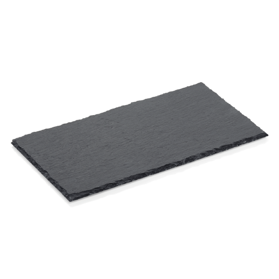 Каменно плато с неплъзгащи се крачета, правоъгълно, GN1/3, h5см, Natural Slate 33 - WAS