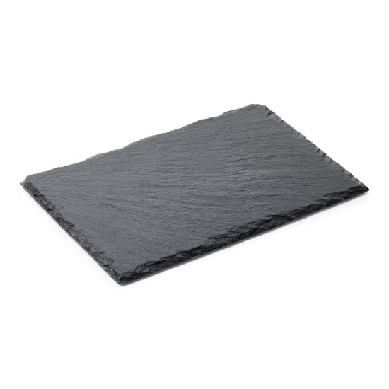 Каменно плато с неплъзгащи се крачета, правоъгълно, 30x20см, h5см, Natural Slate 33 - WAS