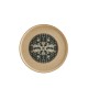 Порцеланова чиния 22см BONNA-MESOPOTAMIA MOSAIC WOOD-(S-MT-MZPMW HYG 22DZ)