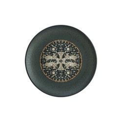 Порцеланова чиния 30см BONNA-MESOPOTAMIA MOSAIC ANTHRACITE-(S-MT-MZPMA GRM 30DZ)(ß)