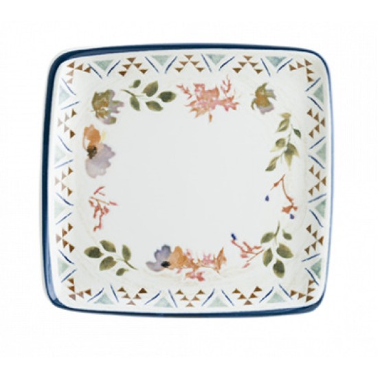 Порцеланова чиния квадратна 22x20см BONNA-SPRING-(SPR MOV 28KR)ß