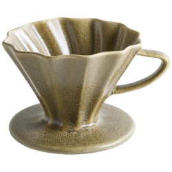 Порцеланова поставка за филтър DRIPPER 11см BONNA-TERRA RAW-(TRA RAW 01DP)
