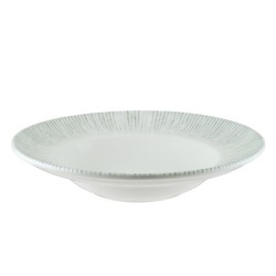 Порцеланова чиния GOURMET дълбока ф24см 400мл IRIS-(IRS GRM 24CK) - Bonna