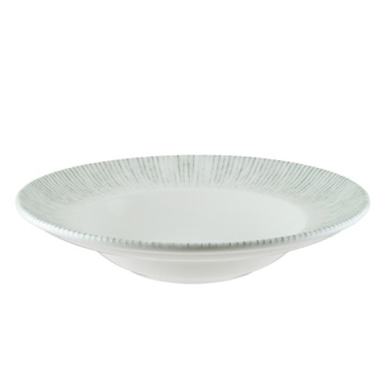 Порцеланова чиния GOURMET дълбока ф24см 400мл IRIS-(IRS GRM 24CK) - Bonna