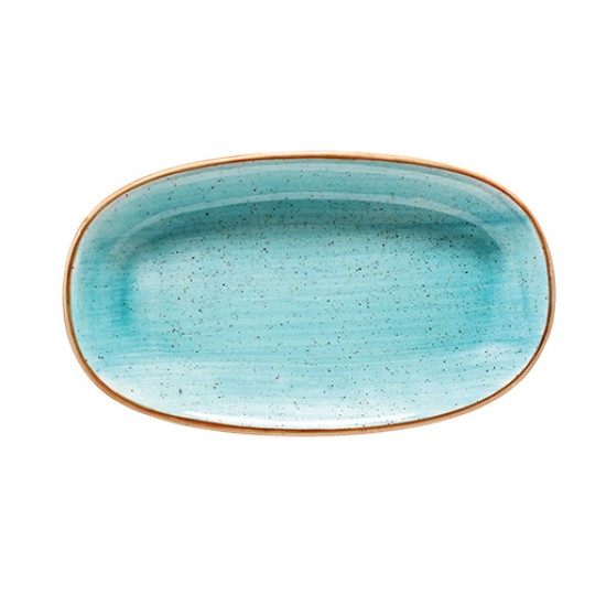 Порцеланова овална чиния 19x11см BONNA-AQUA-(AAQ GRM 19OKY)(ß)
