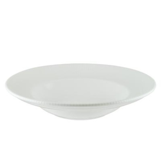 Порцеланова чиния дълбока ф27см 400мл GOURMET BONNA-IRIS WHITE- (IRS WH GRM 27CK)