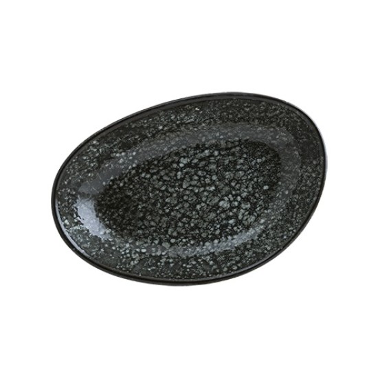 Порцеланова чиния овална 15x8,5см BONNA-COSMOS BLACK-(COSBL VAO 15OKY)