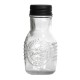 Стъклена солница  с метално черно  капаче  OLD FASHIONED-(212855-BL-LF) - Horecano
