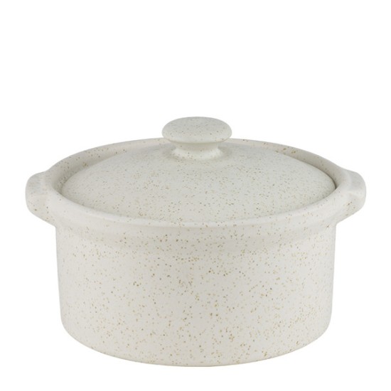 Керамично гювече 550мл ф14xh9,8см ARIZONA-(HC-08263) (Q 602 WHITE) - Horecano