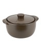 Керамичен гювеч 5л ф25xh13см кафяв HOME-(HC-08270) - Horecano
