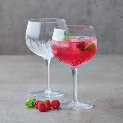 Стъклена чаша на столче за коктейли Spanish Gin&Tonic 800мл MIXOLOGY-(A12464BYI02AA01) - Luigi Bormioli