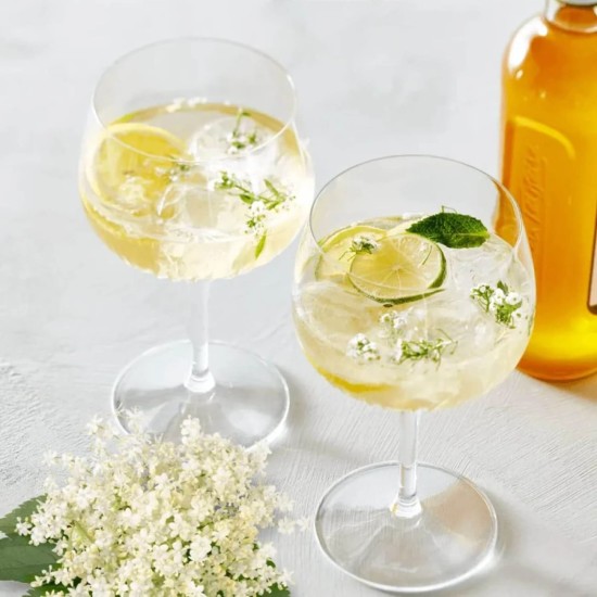Стъклена чаша на столче за коктейли Spanish Gin&Tonic 800мл MIXOLOGY-(A12464BYI02AA01) - Luigi Bormioli