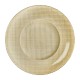 Стъклено плато за сервиране 31см GOLD INCA METALIC-(4.50012) - Bormioli Rocco