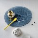 Стъклена чиния 33см "OCEAN BLUE" DIAMOND-(4.31260) - Bormioli Rocco