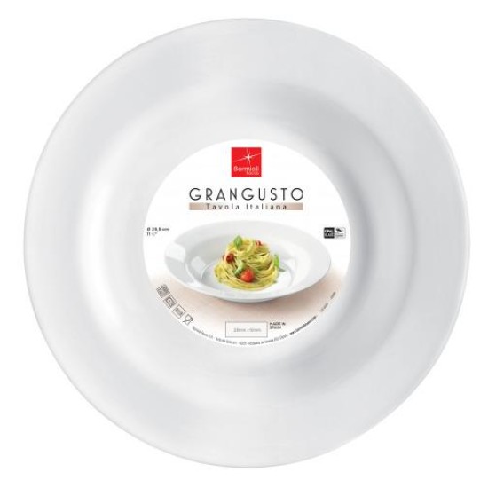 Чиния за паста - аркопал 29,5см GRANGUSTO-(4.00850) - Bormioli Rocco