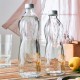 Стъклена бутилка за вода с капачка 1л ф8,9см h28,1см AQUA-(1.91865) - Bormioli Rocco