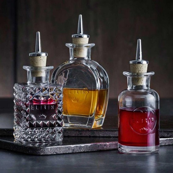 Стъклена бутилка с пурер №3 100мл MIXOLOGY-(12274/01) - Luigi Bormioli