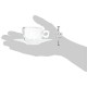 Стъклена двустенна чаша с метална чинийка 165мл DRINK&DESIGN-(10086/01) - Luigi Bormioli