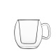 Стъклена двустенна чаша MUG 300мл DRINK&DESIGN-(10973/01) (RM 402) - Luigi Bormioli