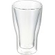 Стъклена двустенна чаша 340мл DRINK&DESIGN-(10355/01) (RM 376) - Luigi Bormioli