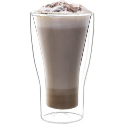 Стъклена двустенна чаша 340мл DRINK&DESIGN-(10355/01) (RM 376) - Luigi Bormioli