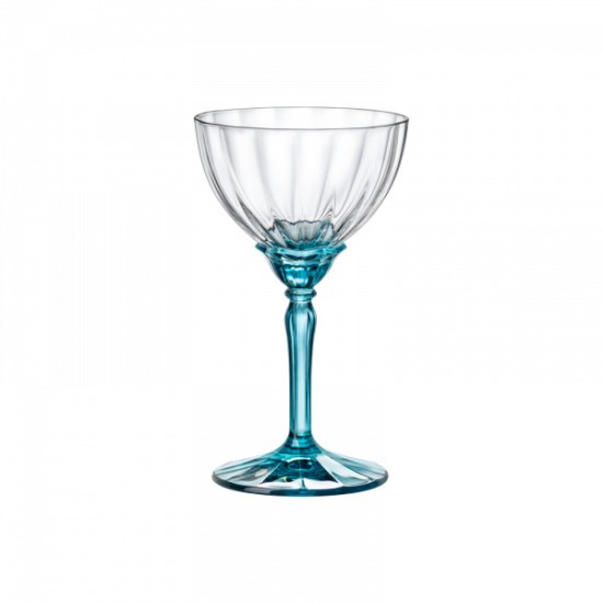 Стъклена чаша за "MARTINI", 240мл, FLORIAN BLUE-(1.99420) - Bormioli Rocco