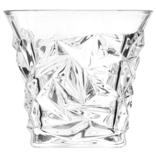 Стъклена чаша за уиски 255мл  ф9,8x6,3xh8,9см HORECANO-ROCK-(309IC/BHA6)