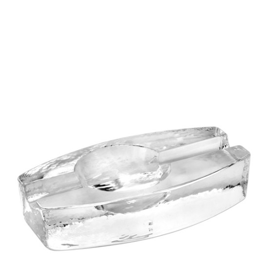 Стъклен пепелник за пури 17x9xh4см (WA.INL.020.000) - Horecano