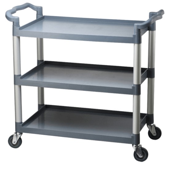 Количка мултифункционална 3 нива сива малка 84.5x43x95cм. (до 75кг) (M) 032C GX - Horecano
