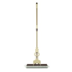 Двоен моп с гъба и телескопична дръжка 125x38см BABADO-CREAM-(KD-23-P09-C)