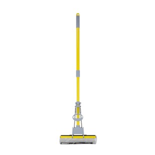 Mоп с гъба и телескопична дръжка 120x27см BABADO-YELLOW-(KD-8019-Y)
