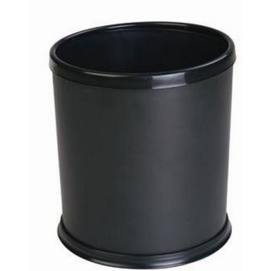Кош хотелиерски с подвижен ринг за торбичка черен 24x24x26cм. 024E GX - Horecano