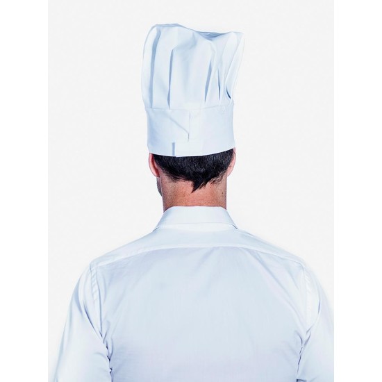 Кухненска шапка "Chef" бяла ROLL DRAP-(10000051)