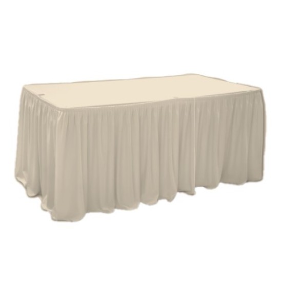 Драперия за маса 180x76xh74см IVORY L5,14м (HC-16212) - Horecano