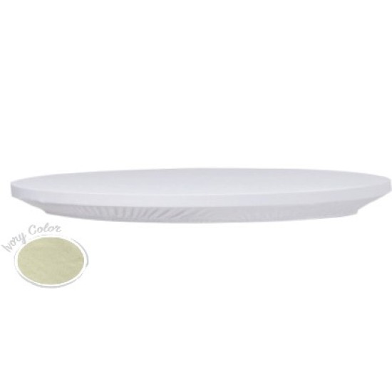 Текстилен капак за маса ф180см IVORY (HC-16224) - Horecano