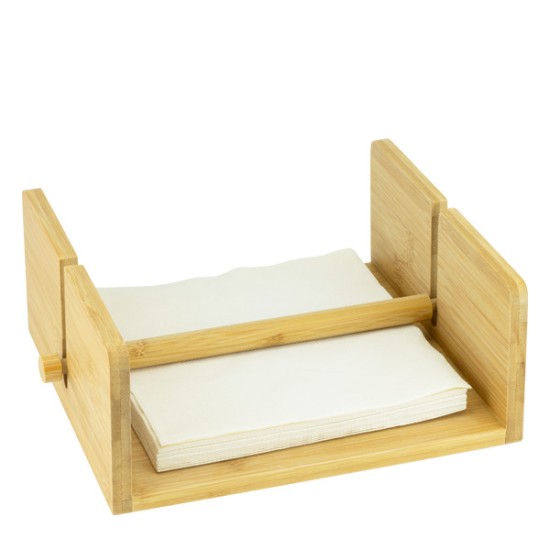 Бамбуков салфетник хоризонтален 21,5x19xh9см HOME-(DN106) - Horecano