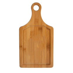 Бамбукова дъска с дръжка 18x34x0,9см (B3287S) - Horecano