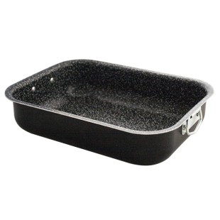 Алуминиева тава правоъгълна 25x19xh6см PIETRA LIGHT (15447) - Steel Pan